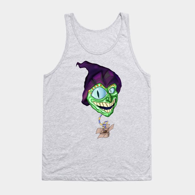 Witch In A Box Tank Top by GiantKamisama